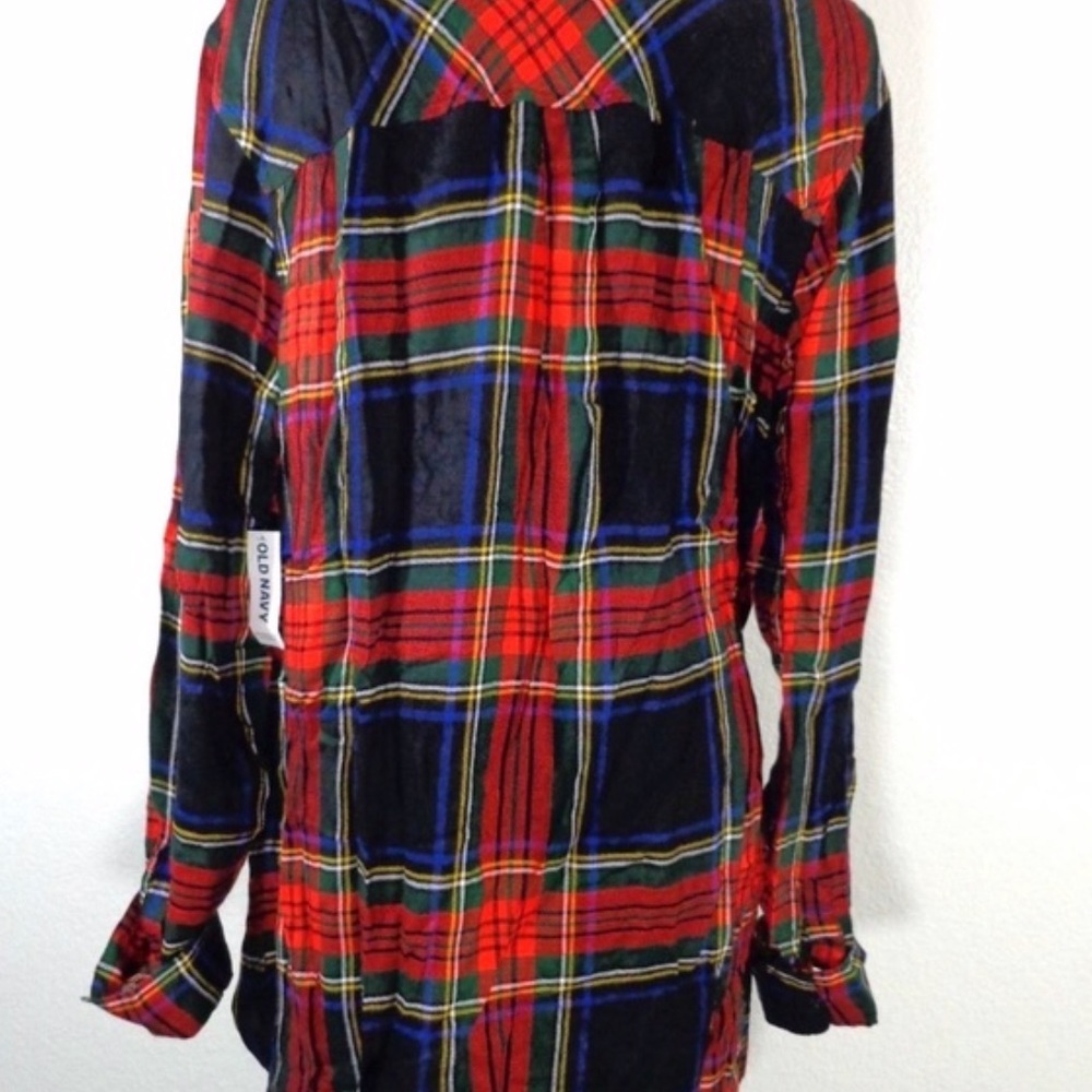 Button-Down Boyfriend Flannel - Picture 2 of 7